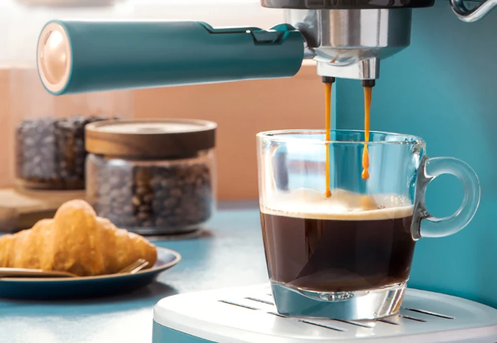 espresso coffee maker with grinder